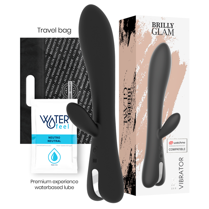 BRILLY GLAM - ERIK VIBRATOR WATCHME WIRELESS TECHNOLOGY COMPATIBLE - NOCTURNA DESIRES