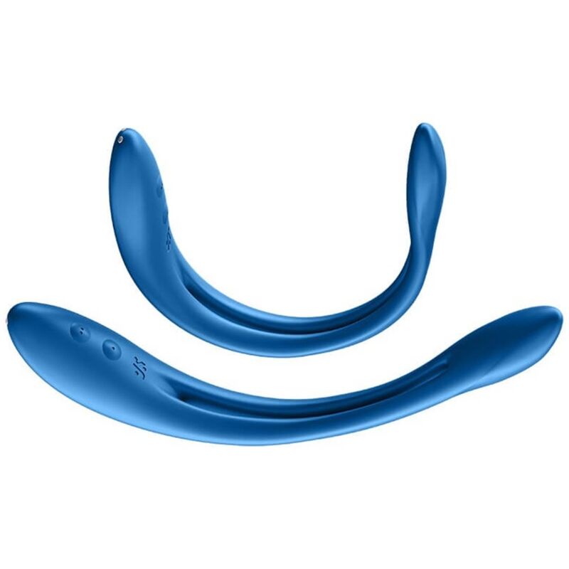 SATISFYER - ELASTIC GAME MULTI VIBRATOR BLUE - NOCTURNA DESIRES