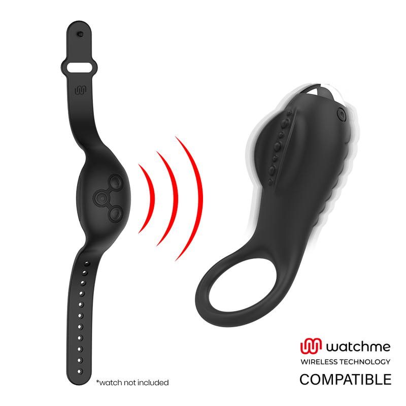 BRILLY GLAM - ALAN COCK RING WATCHME WIRELESS TECHNOLOGY COMPATIBLE - NOCTURNA DESIRES