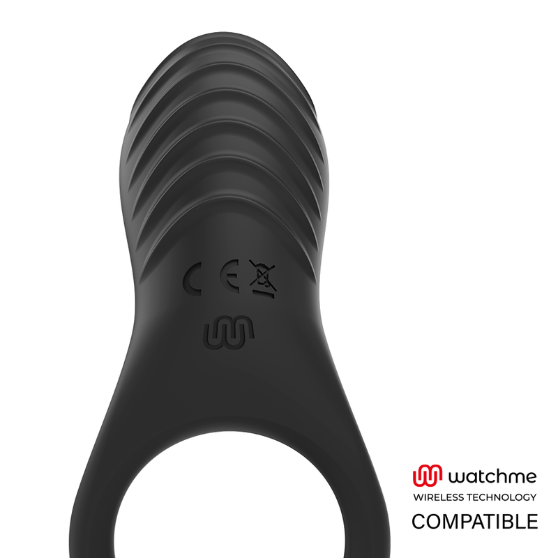 BRILLY GLAM - ALAN COCK RING WATCHME WIRELESS TECHNOLOGY COMPATIBLE - NOCTURNA DESIRES
