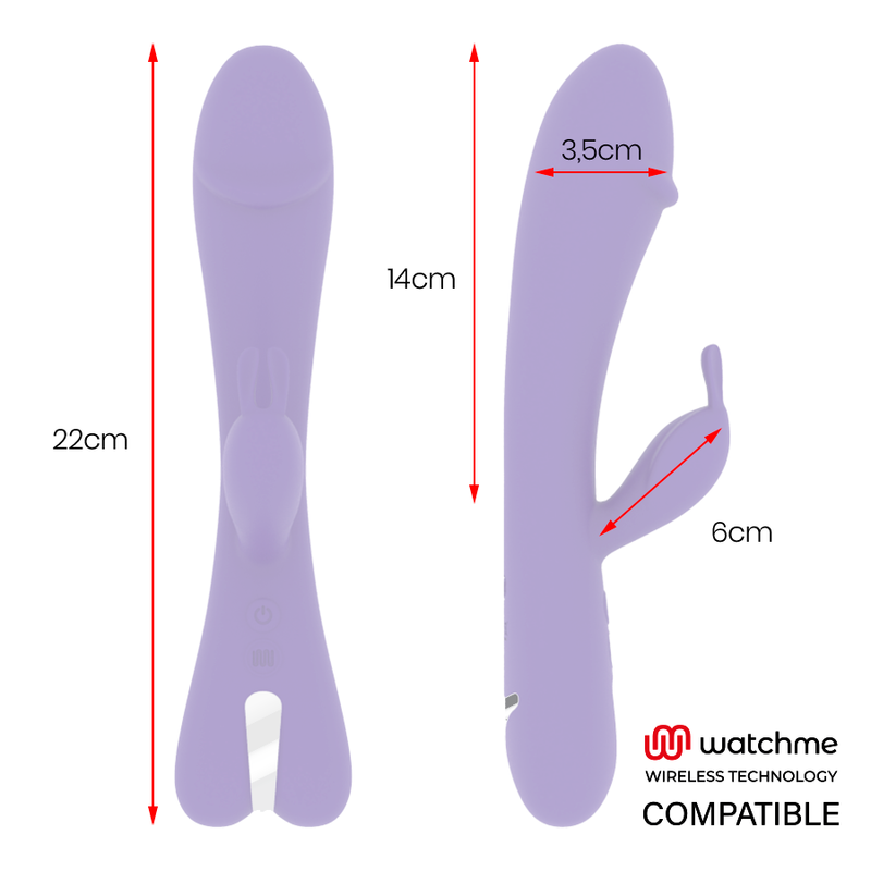 MR BOSS - AITOR RABBIT COMPATIBLE WITH WATCHME WIRELESS TECHNOLOGY - NOCTURNA DESIRES
