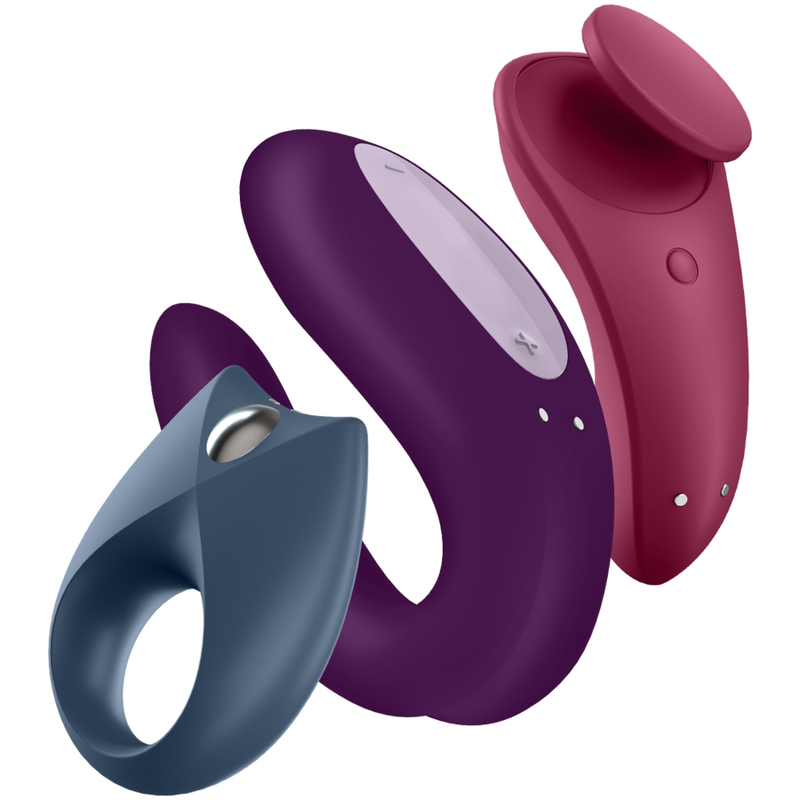 SATISFYER - PARTNER BOX 3 - NOCTURNA DESIRES