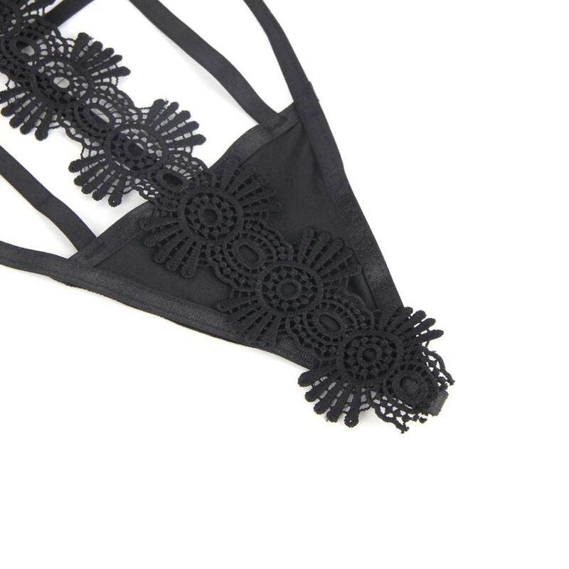 SUBBLIME - TEDDY STRAPPY LACE L/XL - NOCTURNA DESIRES