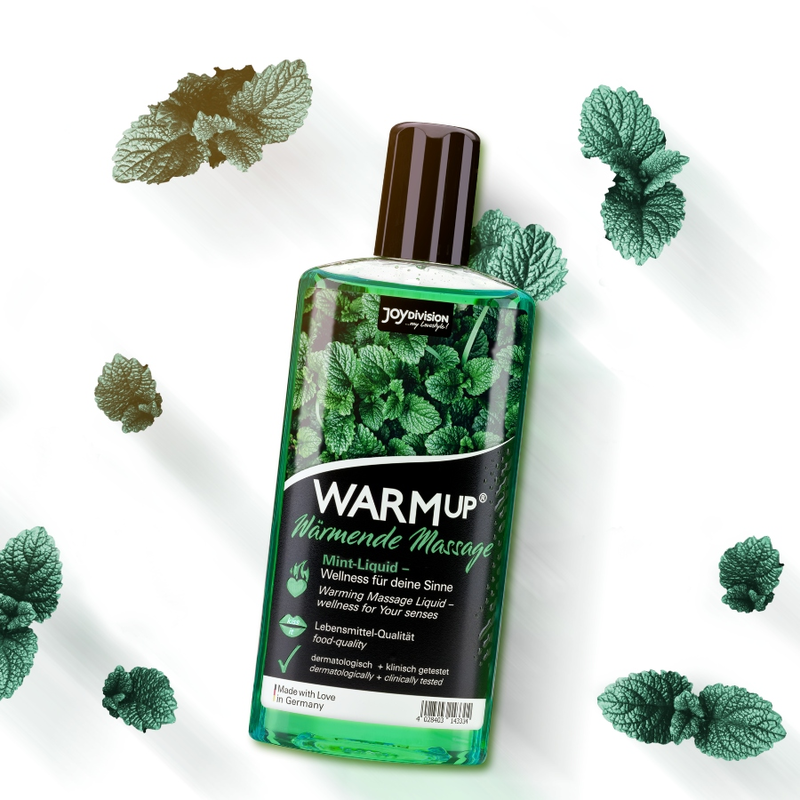 JOYDIVISION - WARMUP WARMING MASSAGE GEL MINT 150 ML - NOCTURNA DESIRES