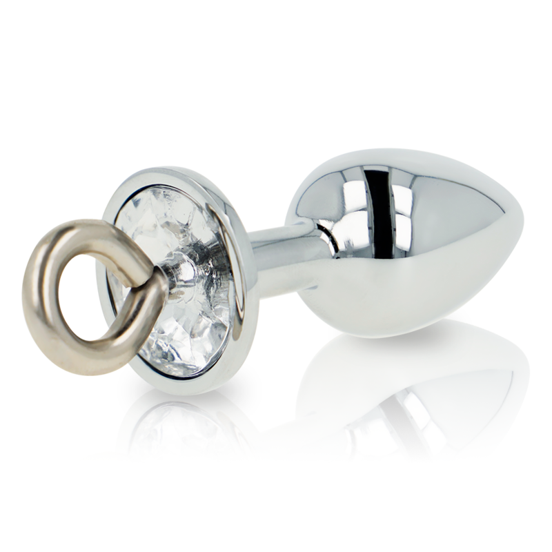 OHMAMA FETISH METAL BUTT PLUG WITH RING - NOCTURNA DESIRES