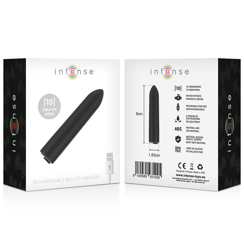 INTENSE - VIBRATING BULLET - 10 PATTERNS - NOCTURNA DESIRES