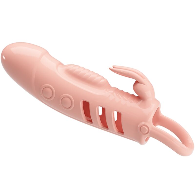 PRETTY LOVE - SLOANE NATURAL RABBIT PENIS SHEATH - NOCTURNA DESIRES