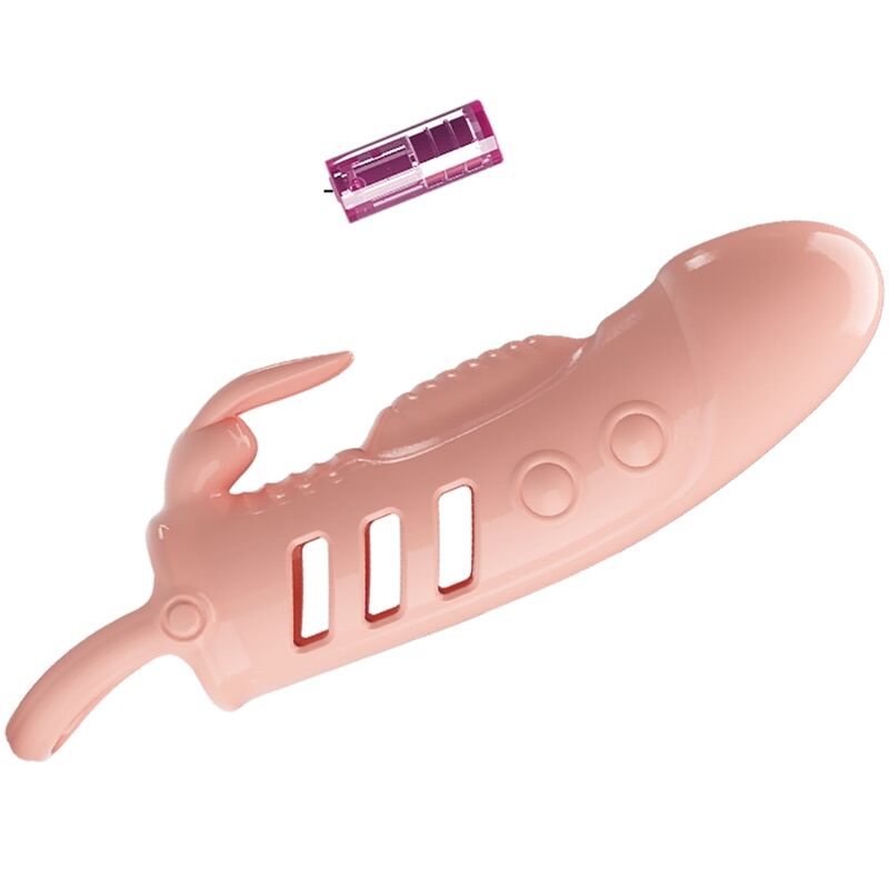 PRETTY LOVE - SLOANE NATURAL RABBIT PENIS SHEATH - NOCTURNA DESIRES