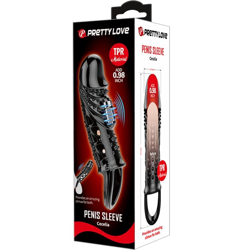 PRETTY LOVE - CECELIA BLACK PENIS SHEATH - NOCTURNA DESIRES