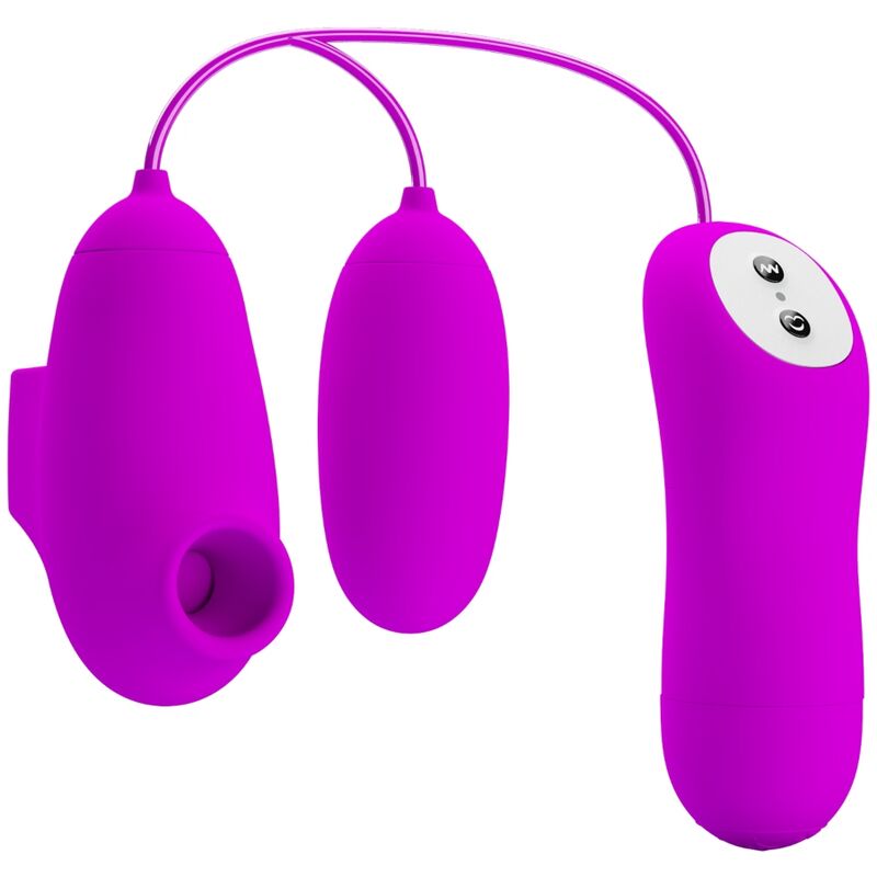 PRETTY LOVE - VIBRATING BULLET AND SUCTION CUP - NOCTURNA DESIRES