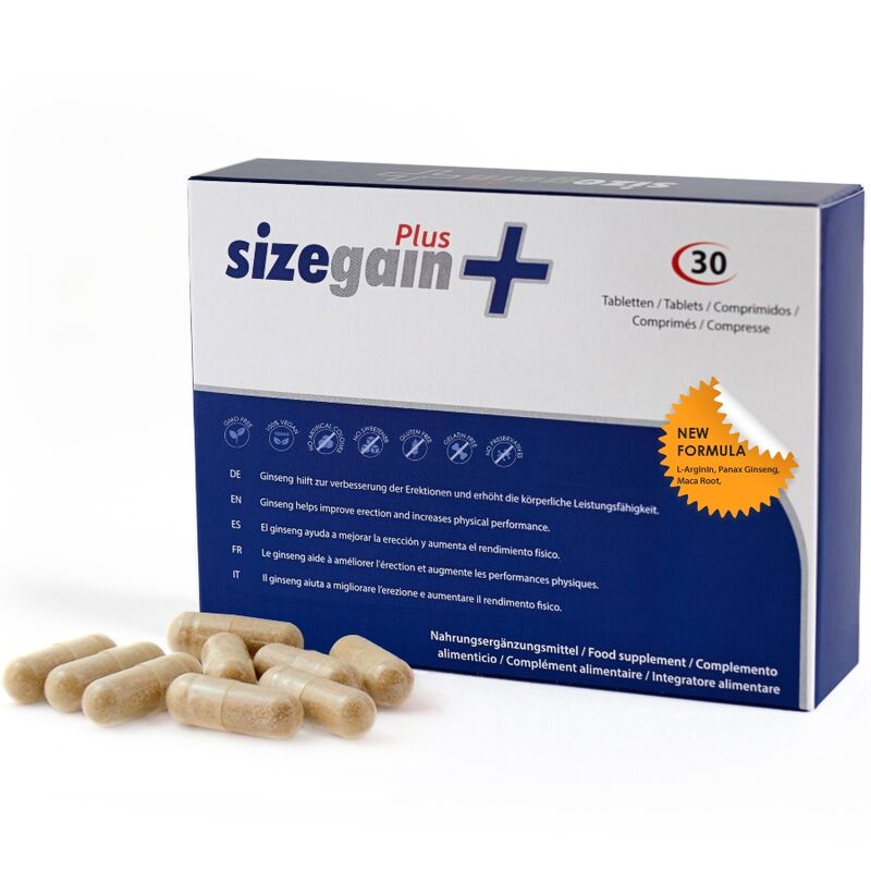 500 COSMETICS - SIZEGAIN PLUS PILLS TO ENLARGE THE PENIS 500COSMETICS NOCTURNA DESIRES