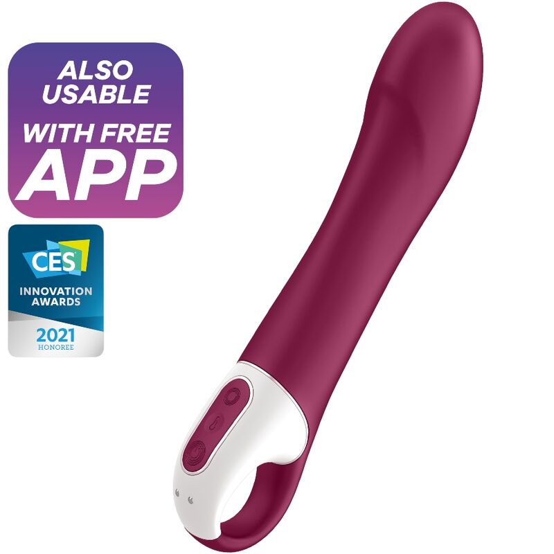SATISFYER - BIG HEAT GSPOT VIBRATOR - NOCTURNA DESIRES