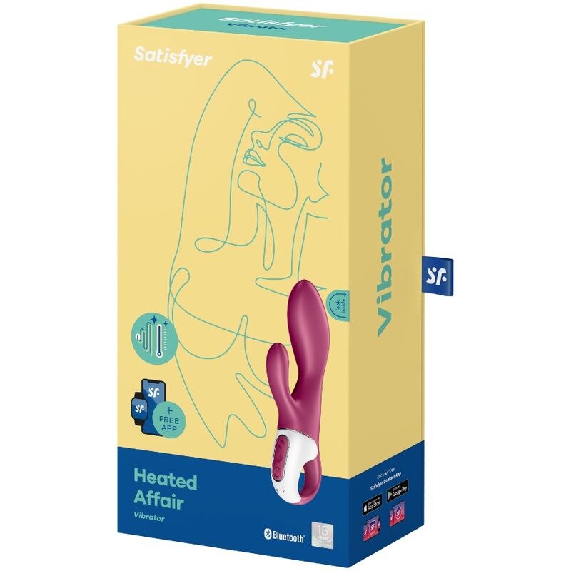 SATISFYER - HEATED AFFAIR GSPOT VIBRATOR - NOCTURNA DESIRES