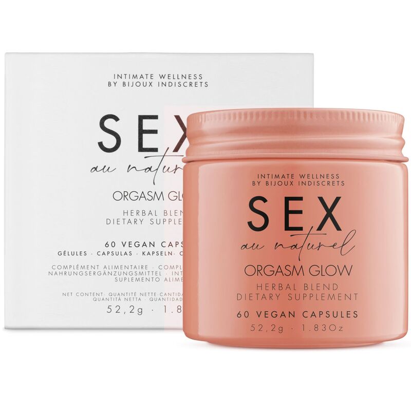 BIJOUX - ORGASM GLOW FOOD SUPPLEMENT 60 CAPSULES - NOCTURNA DESIRES