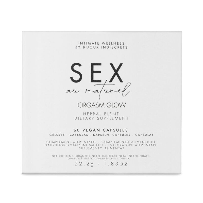 BIJOUX - ORGASM GLOW FOOD SUPPLEMENT 60 CAPSULES - NOCTURNA DESIRES