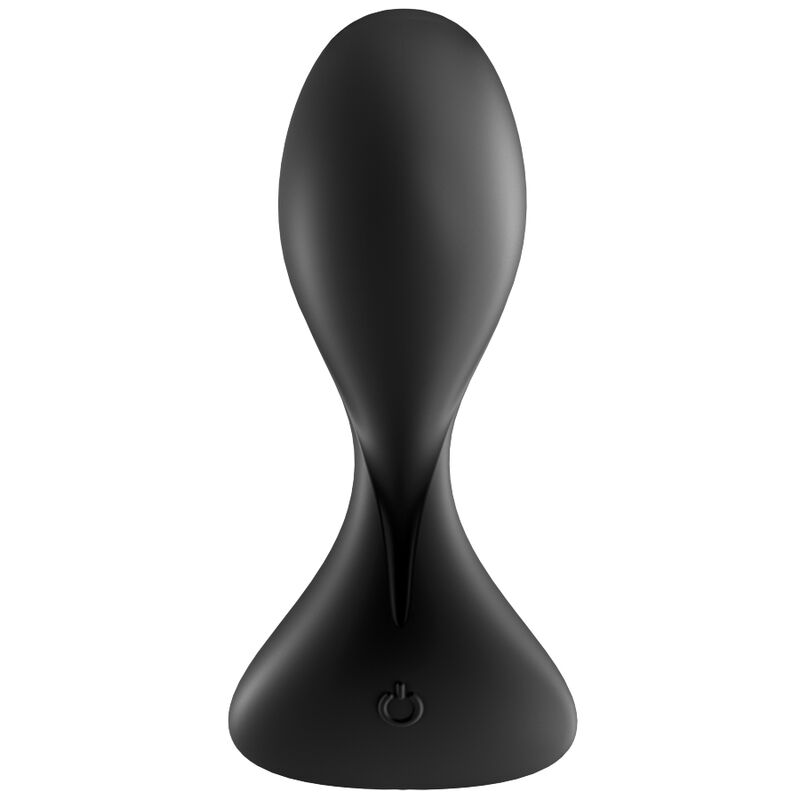 SATISFYER - TRENDSETTER VIBRATING PLUG APP BLACK - NOCTURNA DESIRES