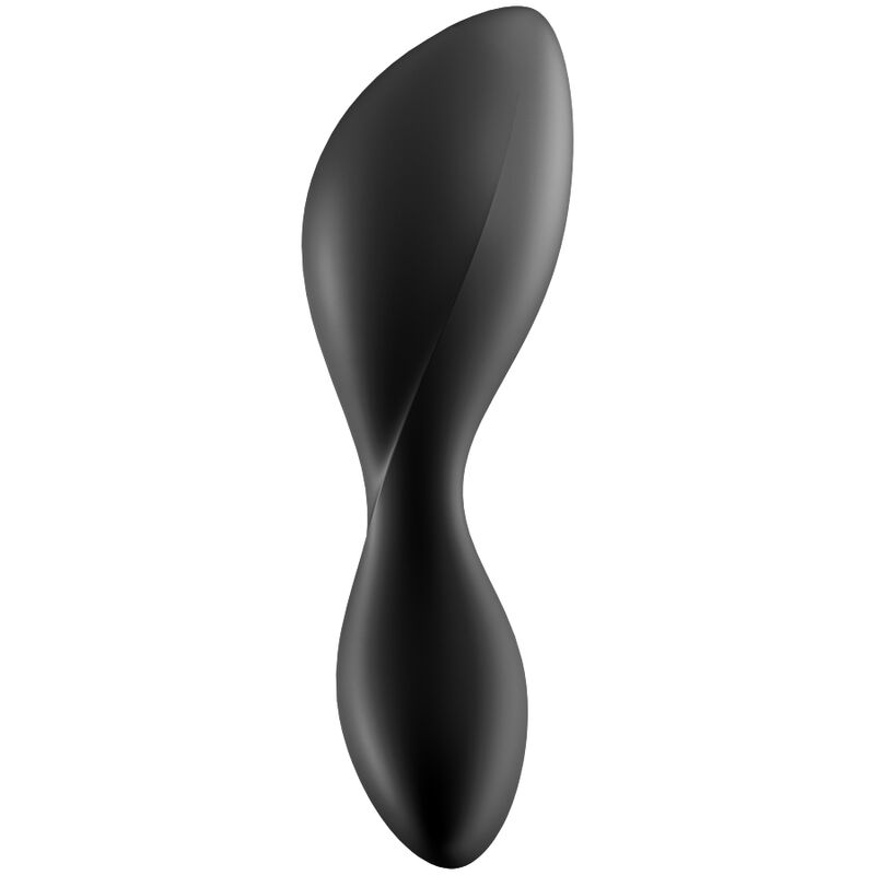 SATISFYER - TRENDSETTER VIBRATING PLUG APP BLACK - NOCTURNA DESIRES