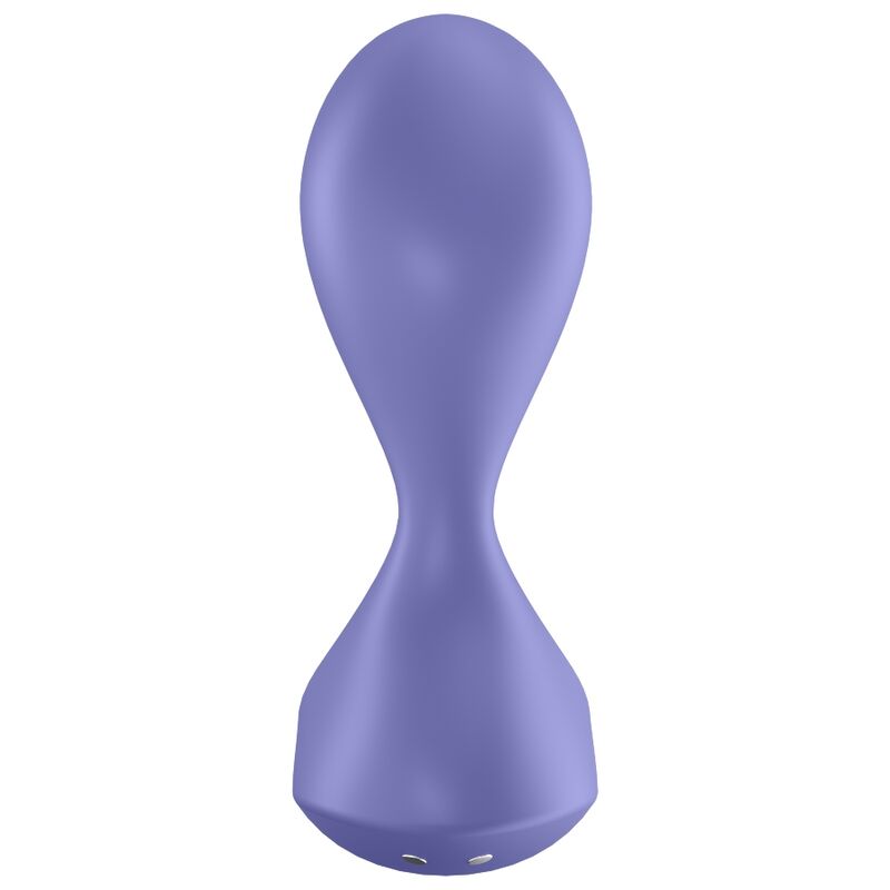 SATISFYER - SWEET SEAL VIBRATING PLUG APP VIOLET - NOCTURNA DESIRES