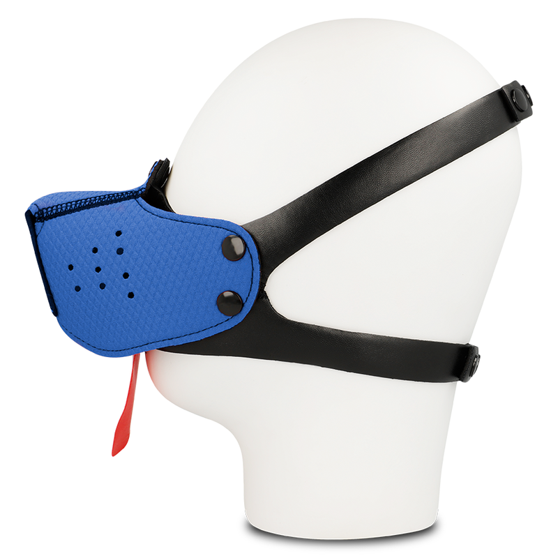 OHMAMA FETISH DOG MUZZLE - BLUE - NOCTURNA DESIRES