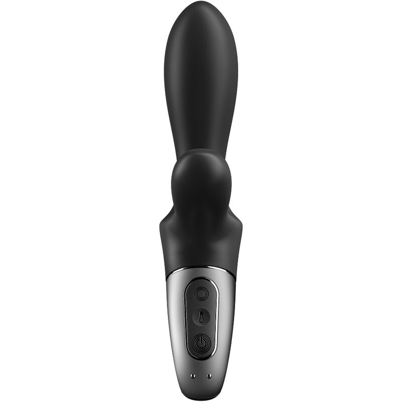 SATISFYER - HEAT CLIMAX+ ANAL VIBRATOR APP BLACK - NOCTURNA DESIRES