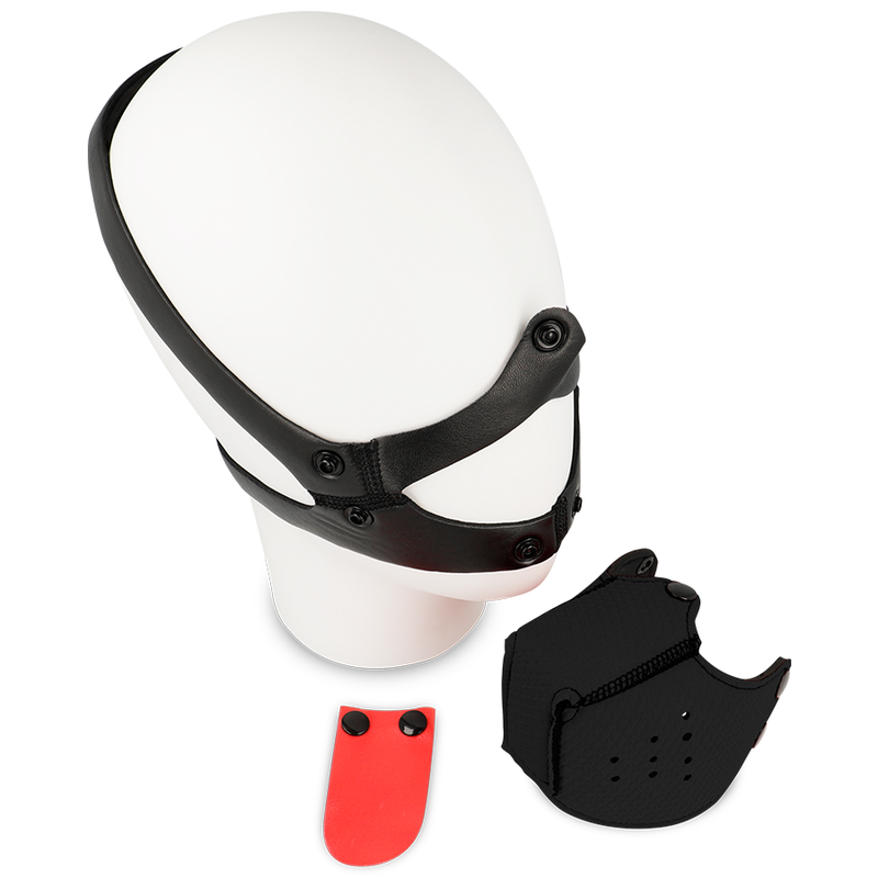 OHMAMA FETISH DOG MUZZLE - BLACK - NOCTURNA DESIRES