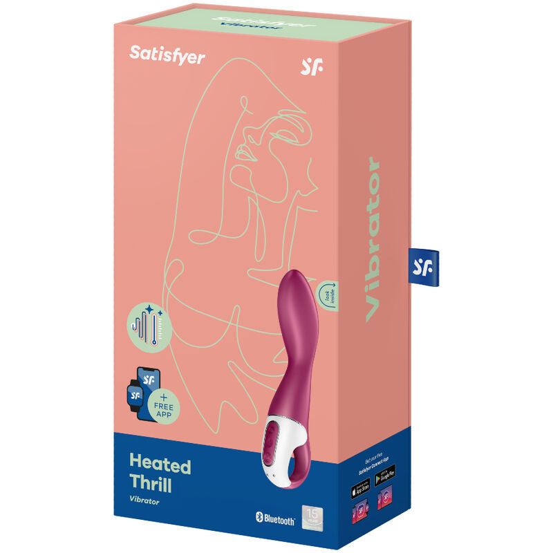 SATISFYER - HEATED THRILL GSPOT VIBRATOR - NOCTURNA DESIRES