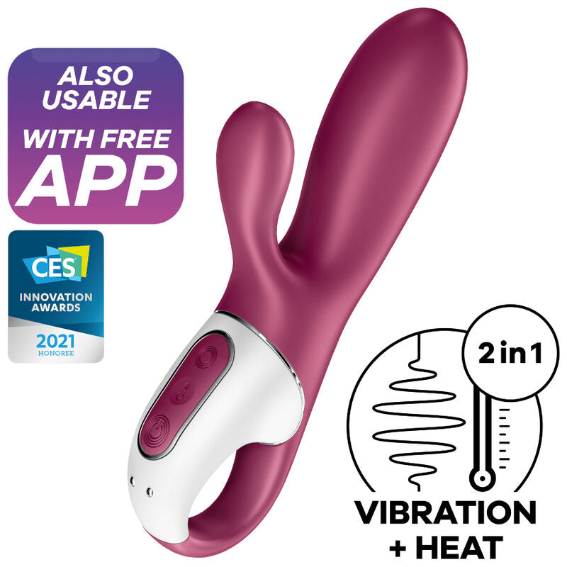 SATISFYER - HOT BUNNY GSPOT VIBRATOR - NOCTURNA DESIRES