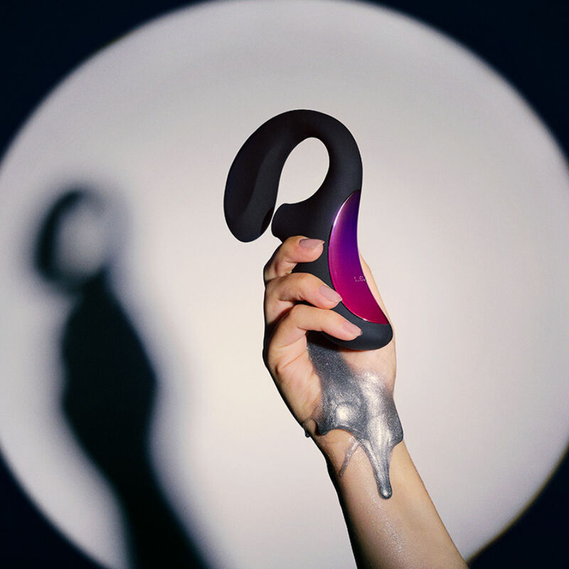 LELO - ENIGMA CRUISE DOUBLE STIMULATION SONIC MASSAGER BLACK - NOCTURNA DESIRES