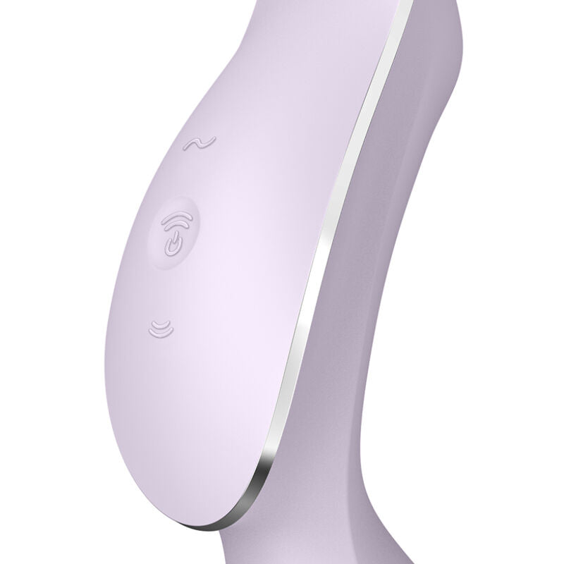 SATISFYER - CURVY TRINITY 2 AIR PULSE VIBRATOR PURPLE SATISFYER AIR PULSE NOCTURNA DESIRES