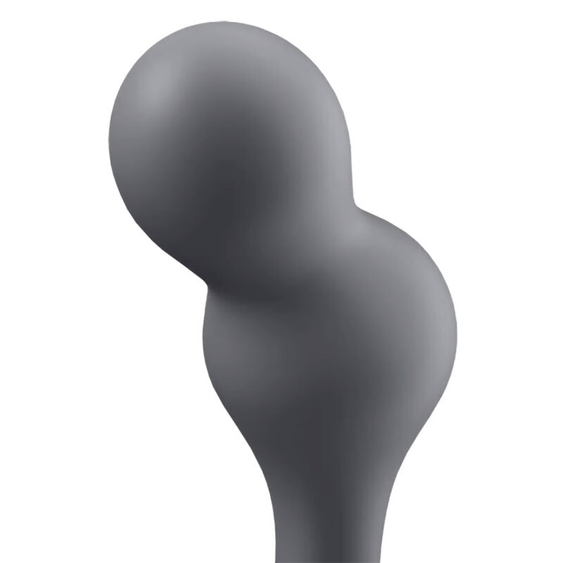 SATISFYER - DEEP DIVER VIBRATING PLUG APP GREY - NOCTURNA DESIRES