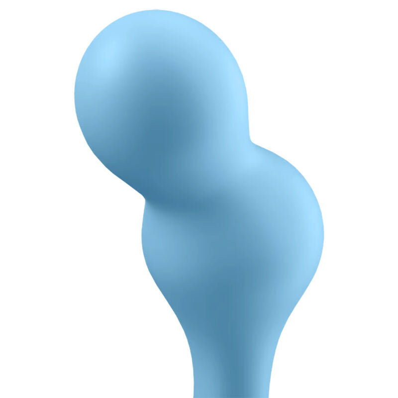 SATISFYER - DEEP DIVER VIBRATING PLUG APP BLUE - NOCTURNA DESIRES