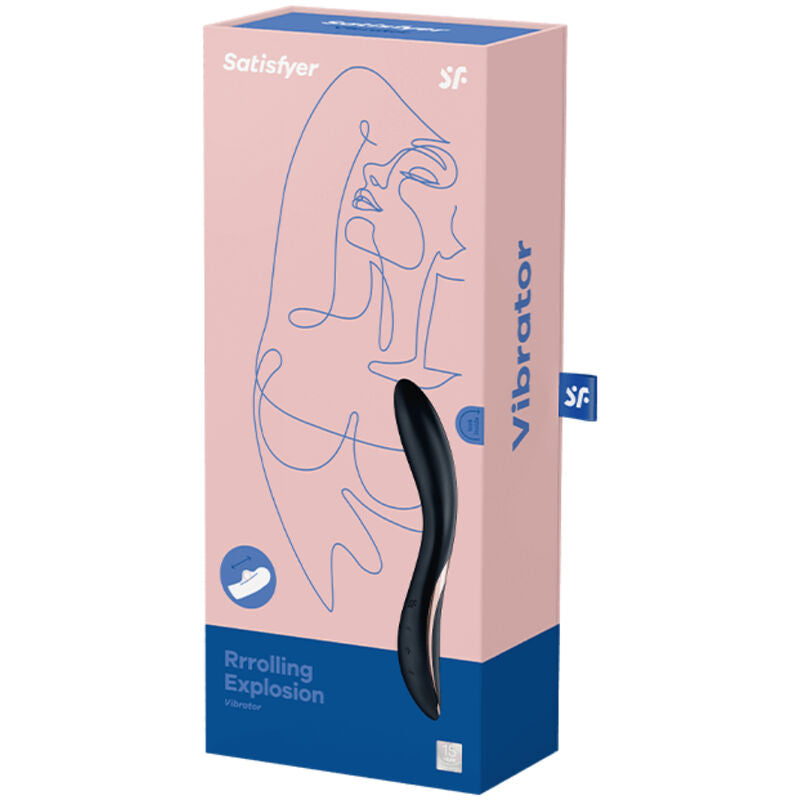 SATISFYER - RRROLLING EXPLOSION GSPOT VIBRATOR - NOCTURNA DESIRES