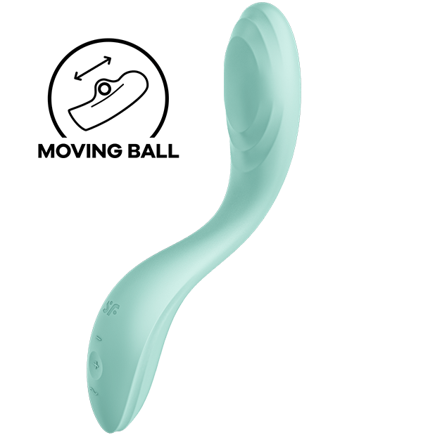 SATISFYER - RRROLLING PLEASURE GSPOT VIBRATOR GREEN - NOCTURNA DESIRES