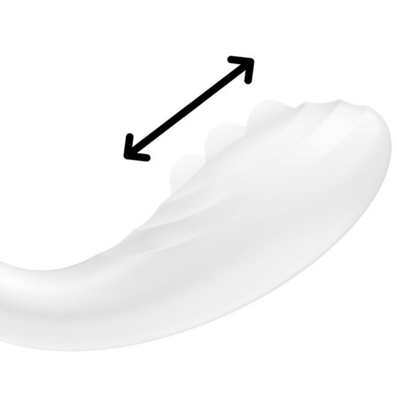 SATISFYER - RRROLLING PLEASURE GSPOT VIBRATOR WHITE SATISFYER VIBRATOR NOCTURNA DESIRES