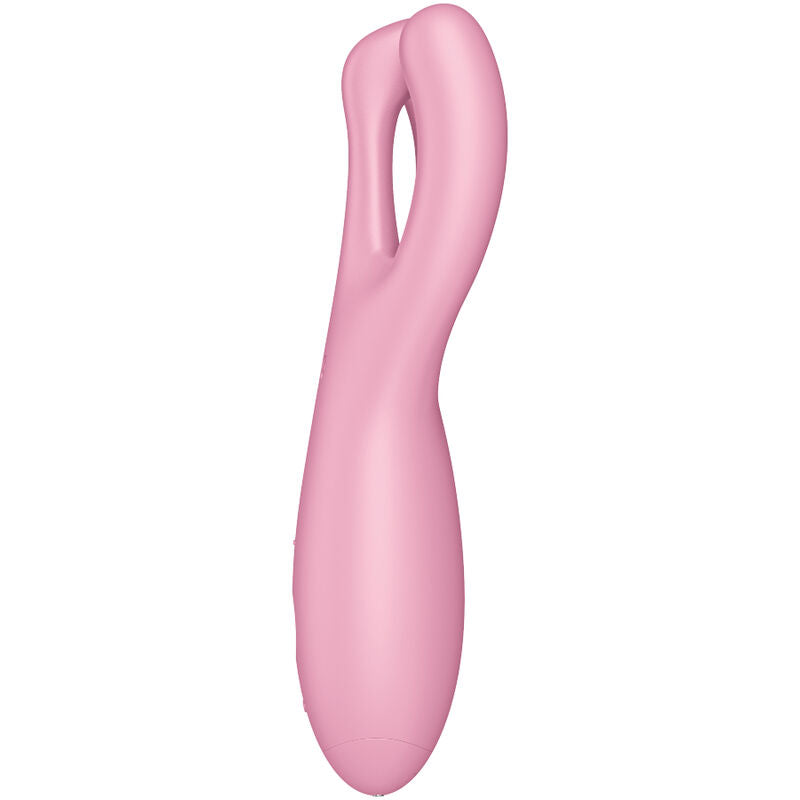 SATISFYER - THREESOME 4 VIBRATOR APP PINK - NOCTURNA DESIRES