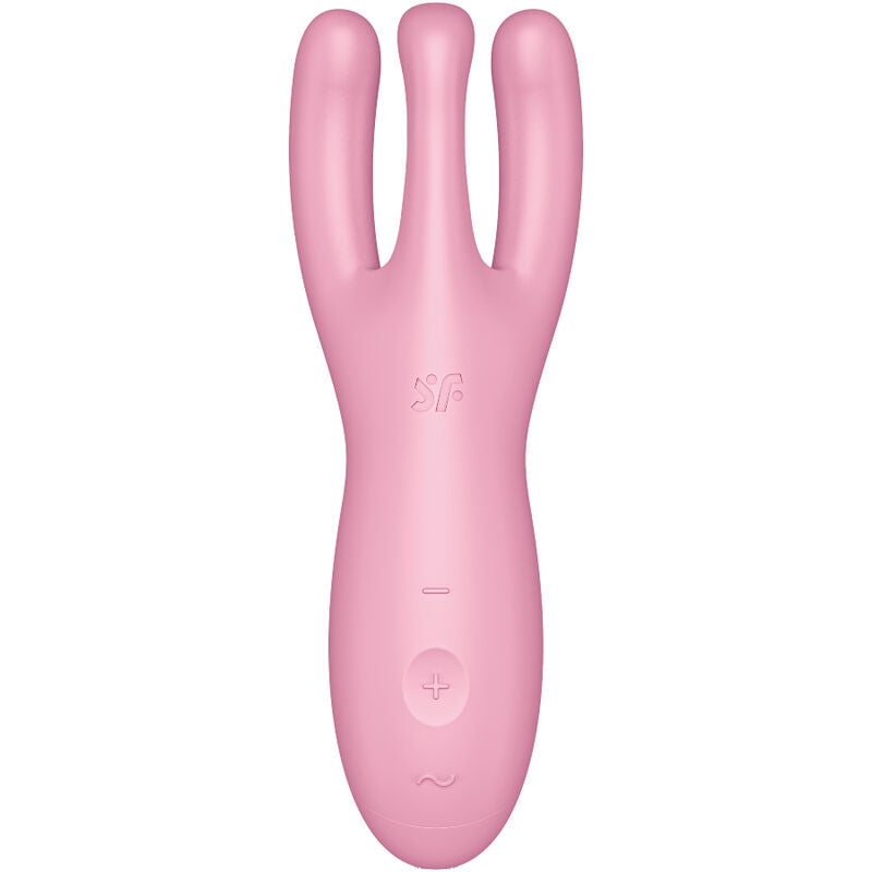 SATISFYER - THREESOME 4 VIBRATOR APP PINK - NOCTURNA DESIRES