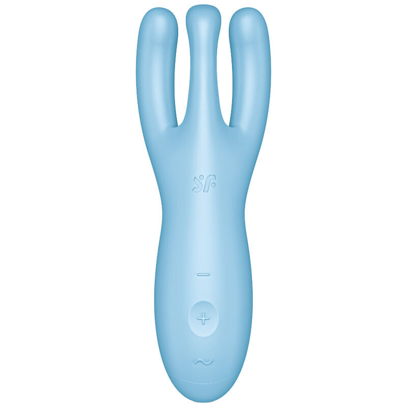 SATISFYER - THREESOME 4 VIBRATOR APP BLUE - NOCTURNA DESIRES