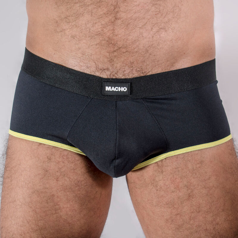 MACHO - MS24A BRIEF DARK YELLOW UNDERPANTS S - NOCTURNA DESIRES