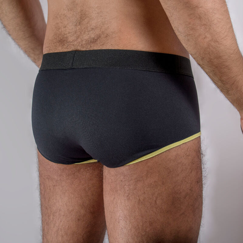 MACHO - MS24A BRIEF DARK YELLOW UNDERPANTS S - NOCTURNA DESIRES