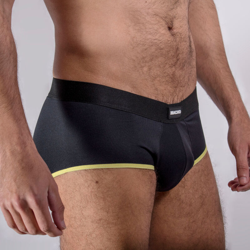 MACHO - MS24A BRIEF DARK YELLOW UNDERPANTS S - NOCTURNA DESIRES