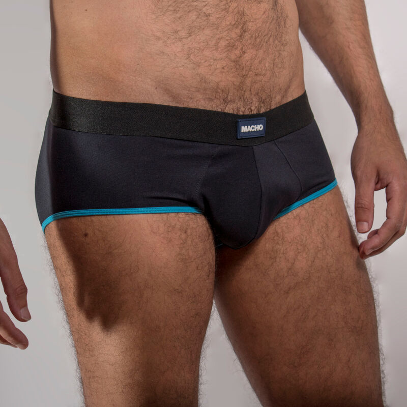 MACHO - MS24B BRIEF UNDERPANTS DARK BLUE S - NOCTURNA DESIRES