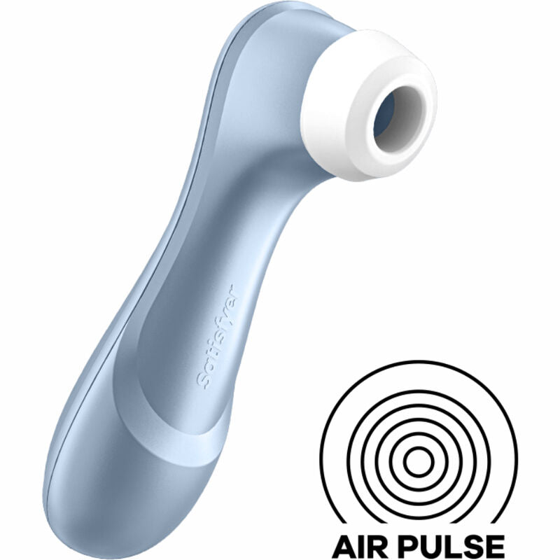 SATISFYER - PRO 2 AIR PULSE STIMULATOR BLUE - NOCTURNA DESIRES