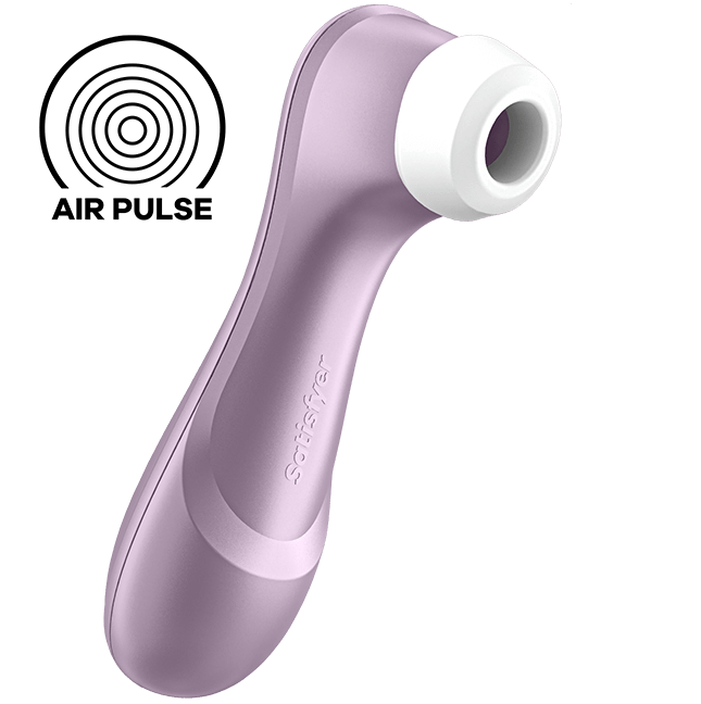 SATISFYER - PRO 2 AIR PULSE STIMULATOR VIOLET - NOCTURNA DESIRES