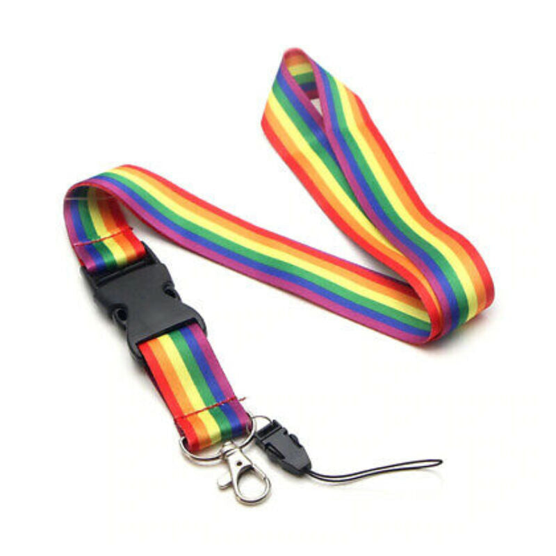 PRIDE - LGBT FLAG LANYARD - NOCTURNA DESIRES