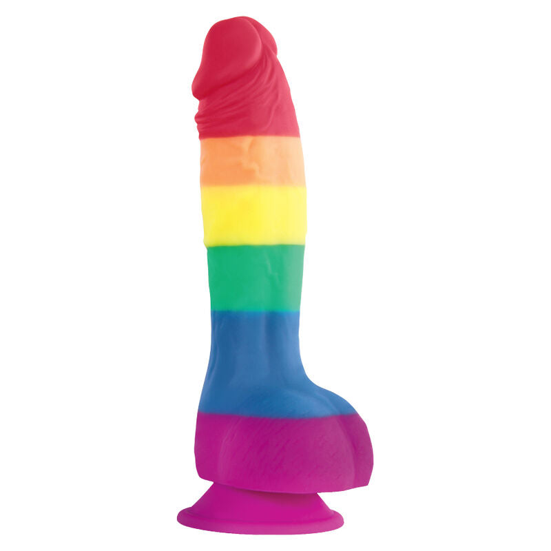 PRIDE - LGBT FLAG DILDO 15 CM - NOCTURNA DESIRES