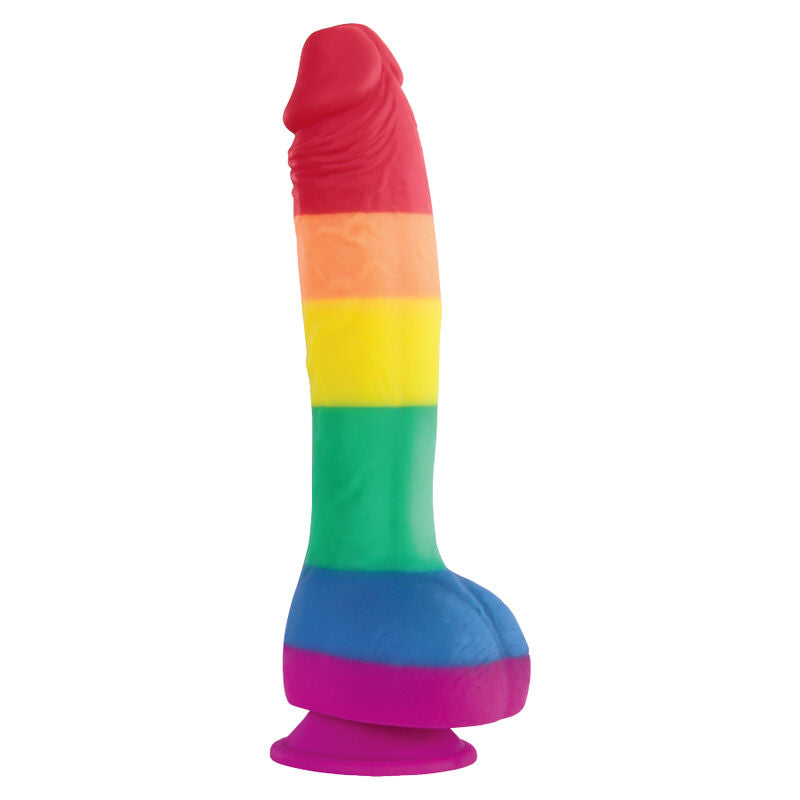 PRIDE - LGBT FLAG DILDO 19 CM - NOCTURNA DESIRES
