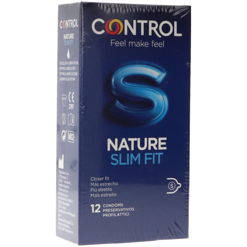CONTROL - NATURE SLIM FIT 12 UNITS - NOCTURNA DESIRES