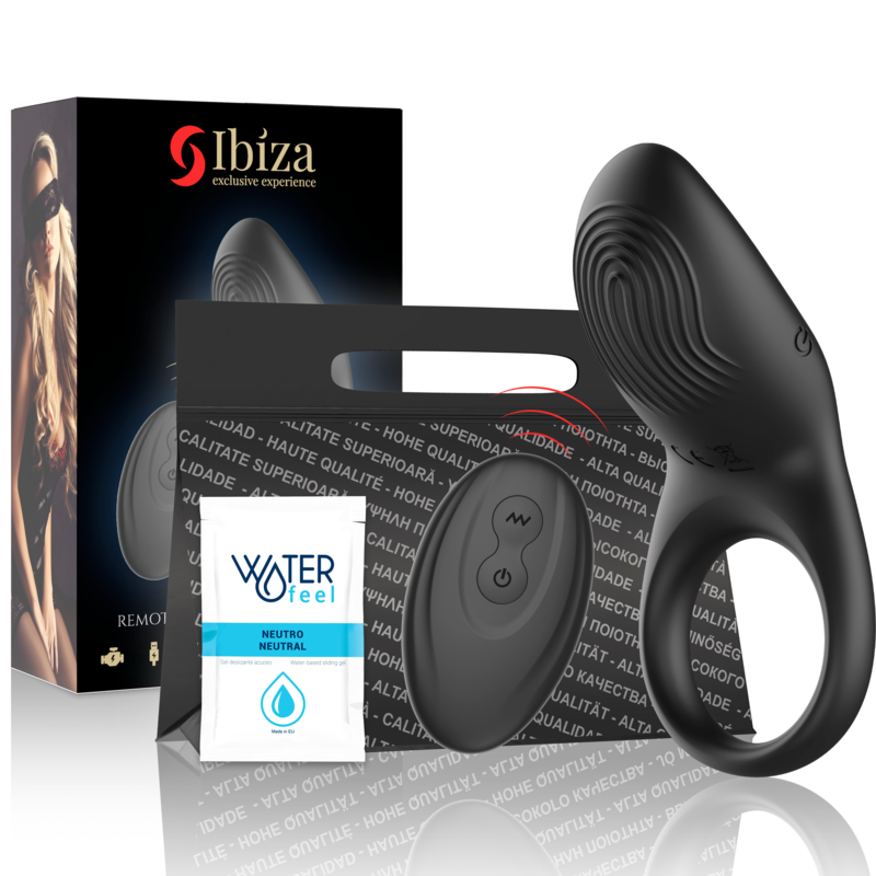 IBIZA - FULL CONTACT REMOTE CONTROL VIBRATING RING - NOCTURNA DESIRES