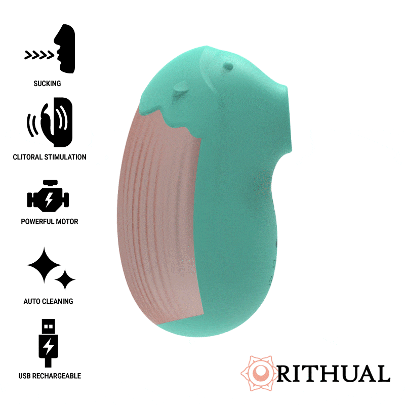 RITHUAL - SHUSHU 2.0 NEW GENERATION CLITORAL AQUA - NOCTURNA DESIRES