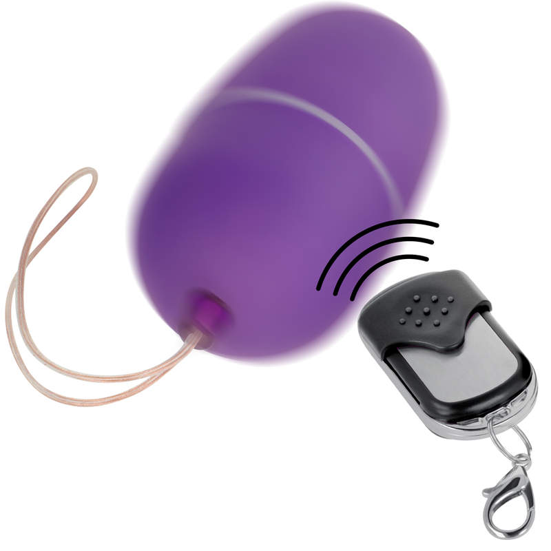 ONLINE - REMOTE CONTROL VIBRATING EGG M PURPLE - NOCTURNA DESIRES